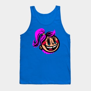 Stoked young woman Tank Top